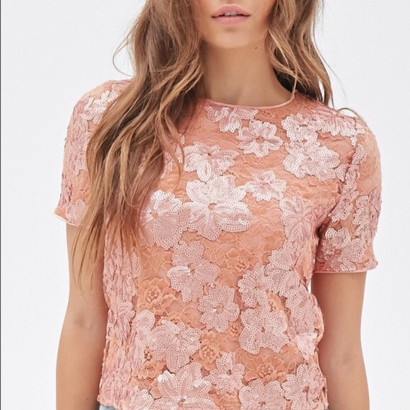 sequin tops forever 21